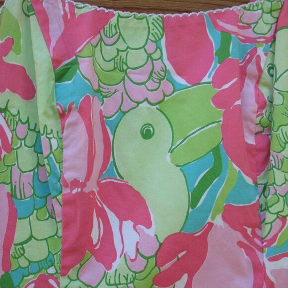 Vintage Lilly Pulitzer Birdie Print Shift Dress - Picture 5 of 9